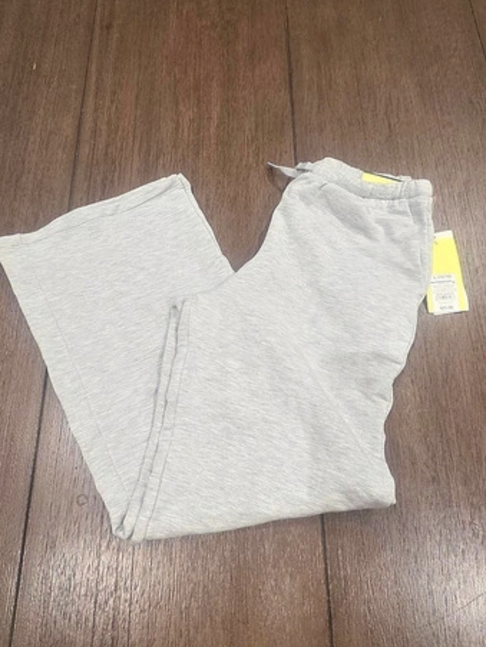 Wide-Leg Pant Pants Gray Size Large NWT